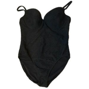 Shape FX Slimming Black One Piece Swimsuit